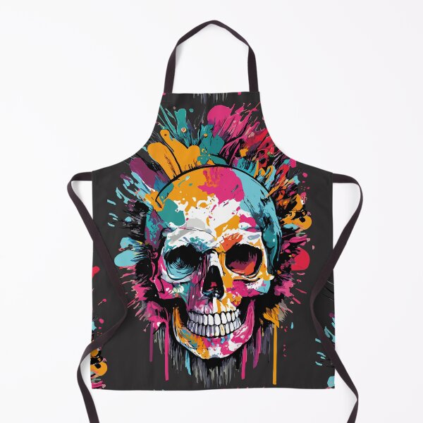 Item preview, Skull Colourful - Skull and Bones Colourful designed and sold by BabyYodaSticker.
