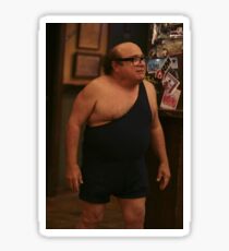 The vee toe Sticker