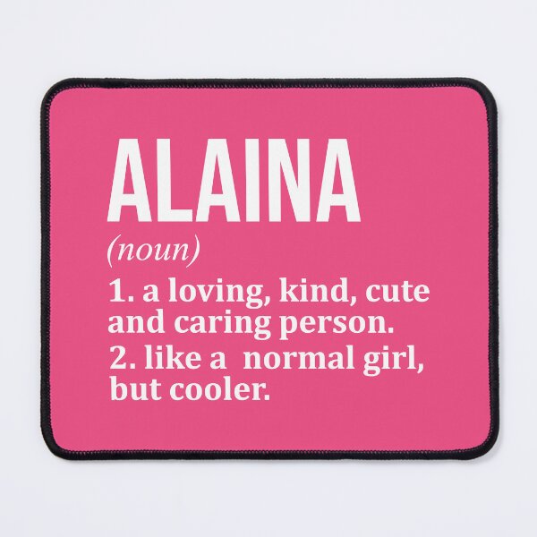 Item preview, Alaina Name Definition for Women designed and sold by XCIV.