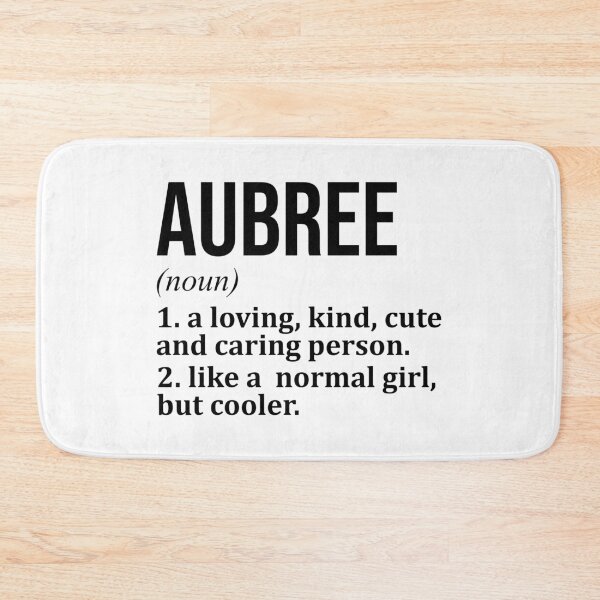 Item preview, Aubree Name Definition designed and sold by XCIV.