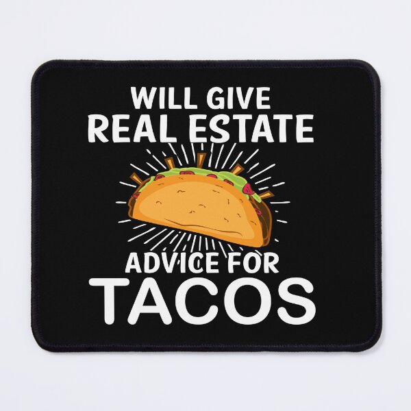 Item preview, Best Realtor Ever, Sarcastic Real Estate Agent Women, Tacos Lover, Gift for Realtor designed and sold by behindthefacts.