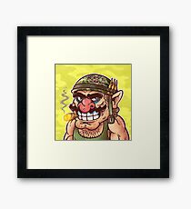 Wario Framed Print