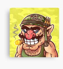 Wario Canvas Print