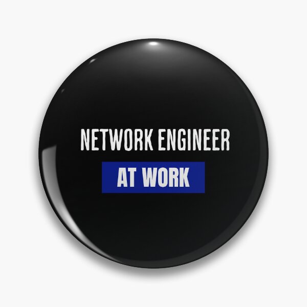 Item preview, Network engineer, occupation, IT-job, tech industry designed and sold by Work life.