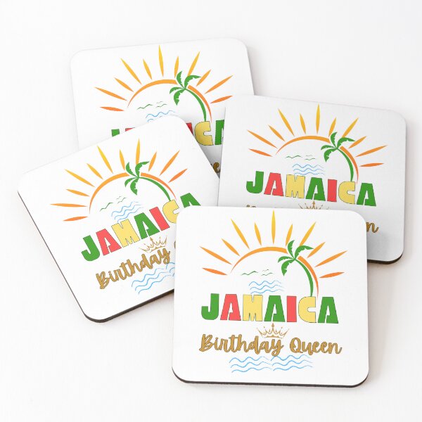 Item preview, Jamaica Birthday Queen Bday Squad Tropical Caribbean Beach designed and sold by Nzgiftsandmore.