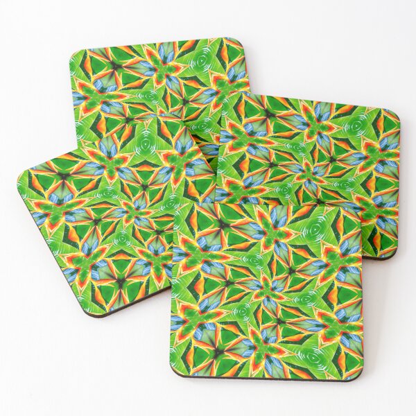 Artikelvorschau, Gelbes abstraktes Blumenmuster entworfen und verkauft von Patternflower.