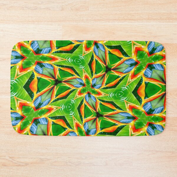 Item preview, Yellow Abstract Flower Pattern designed and sold by Patternflower.