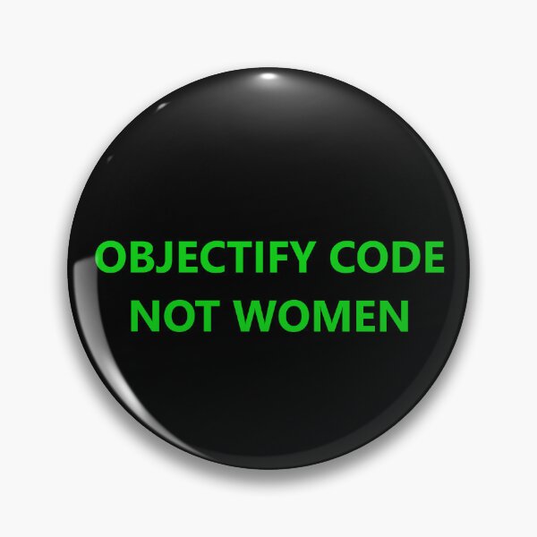 Item preview, Objectify Code, NOT Women (monitor green) designed and sold by Jeeb-Arts.