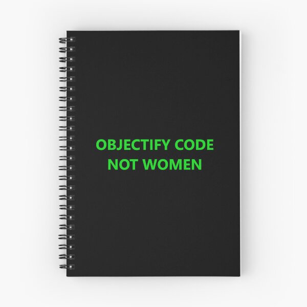 Item preview, Objectify Code, NOT Women (monitor green) designed and sold by Jeeb-Arts.