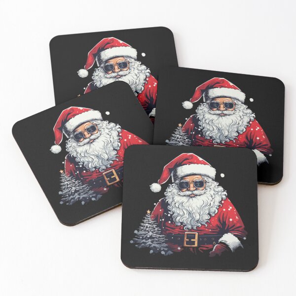 Item preview, COOL FUNNY SANTA IN SUNGLASSES 1 designed and sold by justyna-s28.