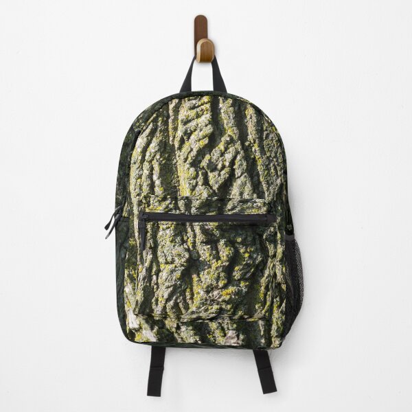 Item preview, Beauty of Tree Bark - Gnarly Treetrunk with Cool Green Lichen designed and sold by Georgia Mizuleva.