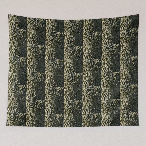 Item preview, Beauty of Tree Bark - Gnarly Treetrunk with Cool Green Lichen designed and sold by Georgia Mizuleva.