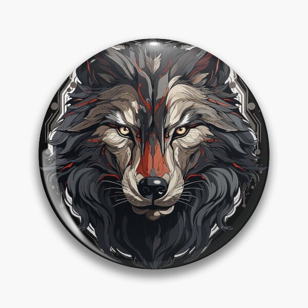 Artikelvorschau, Wolf - Illustration entworfen und verkauft von MrERNST.