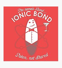 ionic bond Photographic Print