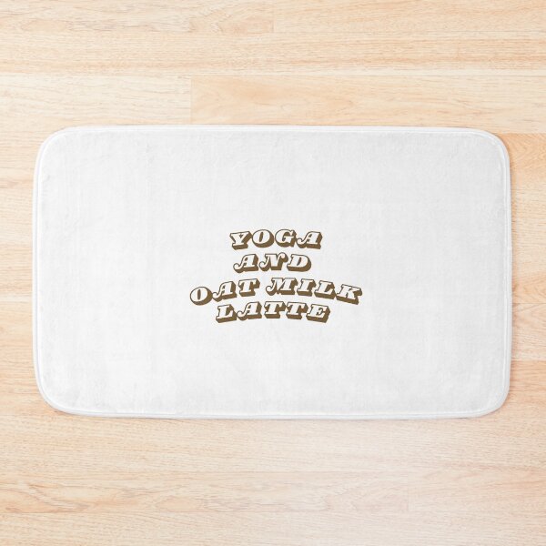 Item preview, Yoga and oat milk latte designed and sold by oatmilkismylove.
