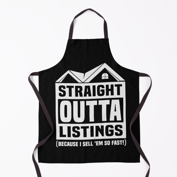 Item preview, Straight Outta Listing Funny Realtor Real Estate Agent Gift, Sarcastic Real Estate Agent Women designed and sold by behindthefacts.