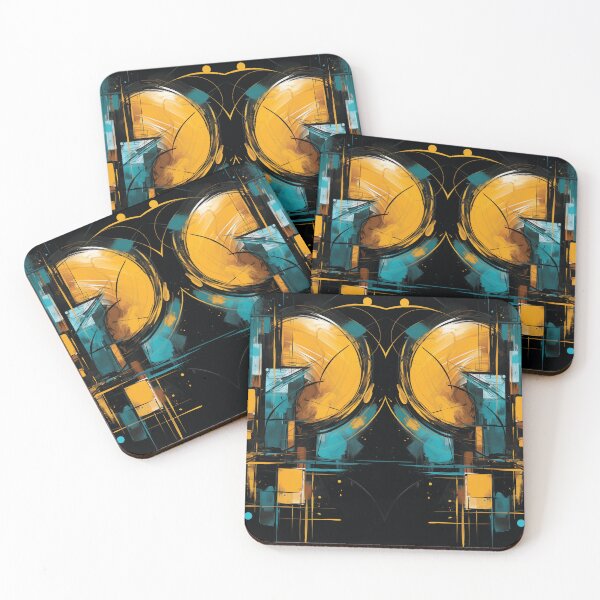 Item preview, Orbiting Abstraction: Dances of Color and Form designed and sold by ZedMont.