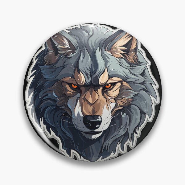 Artikelvorschau, Wolf - Illustration entworfen und verkauft von MrERNST.