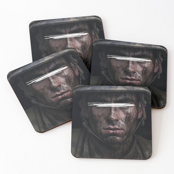 Item preview, Young soldier at war designed and sold by unknown-places.