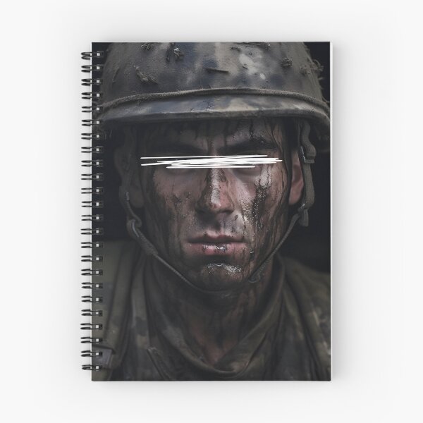 Item preview, Young soldier at war designed and sold by unknown-places.