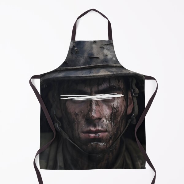 Item preview, Young soldier at war designed and sold by unknown-places.
