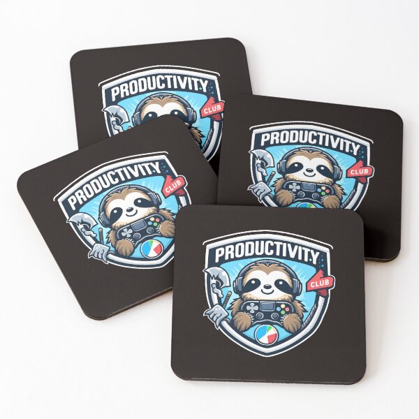 Item preview, Sloths Productivity club designed and sold by Coowo22.