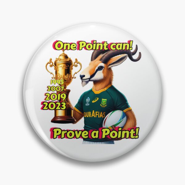 Item preview, Springboks one Point designed and sold by RoyalMob.
