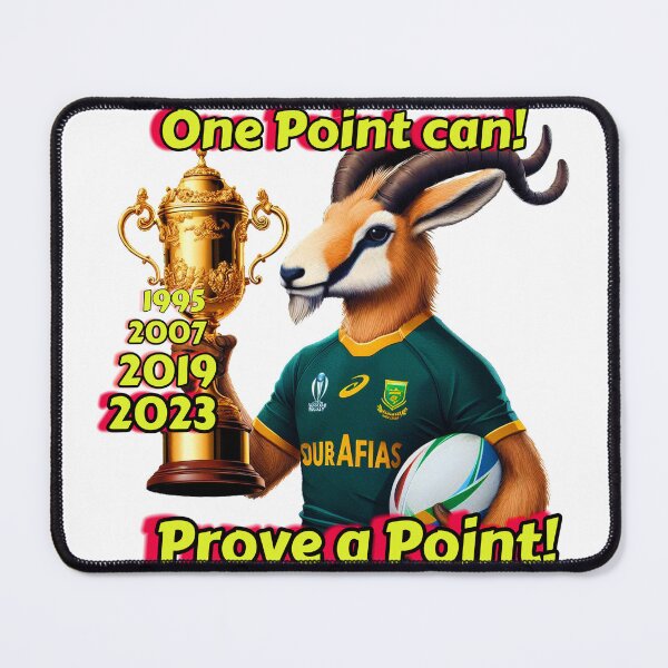 Item preview, Springboks one Point designed and sold by RoyalMob.
