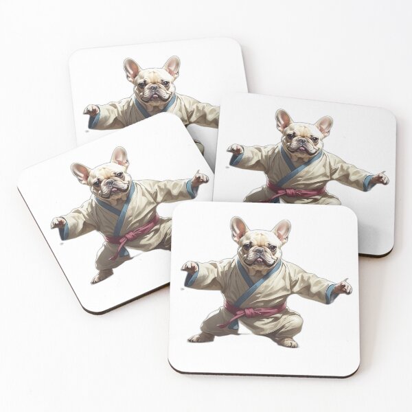 Item preview, Kung fu dog - Frenchie designed and sold by MGSdesing.