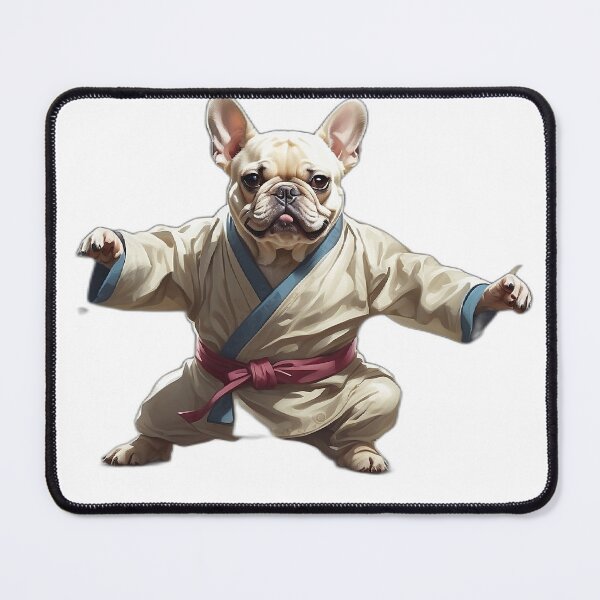 Item preview, Kung fu dog - Frenchie designed and sold by MGSdesing.