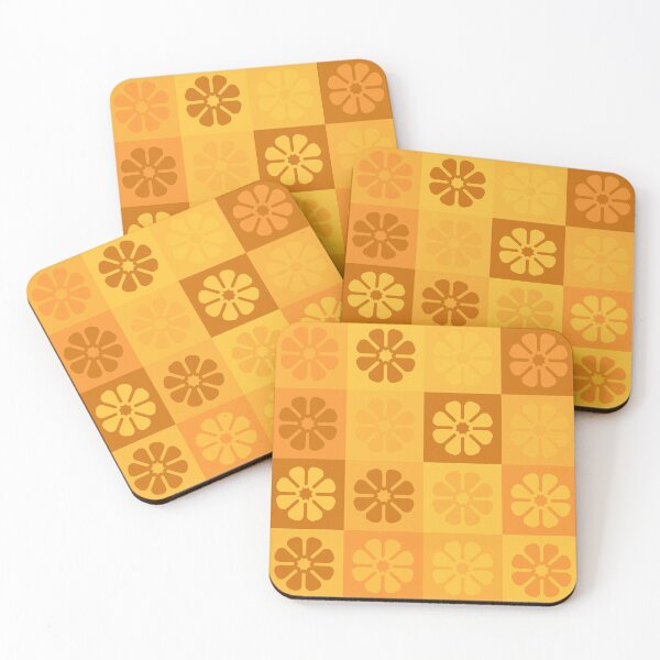 Item preview, Geometric Pattern: Amapola: Citrus designed and sold by Red Wolf.
