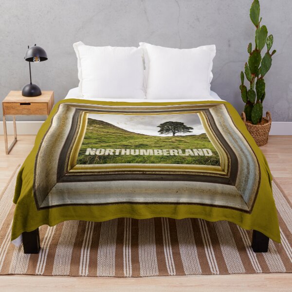 Item preview, Northumberland in retro vintage frame designed and sold by Rbnano.