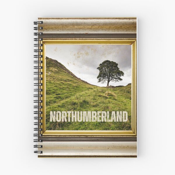 Item preview, Northumberland in retro vintage frame designed and sold by Rbnano.