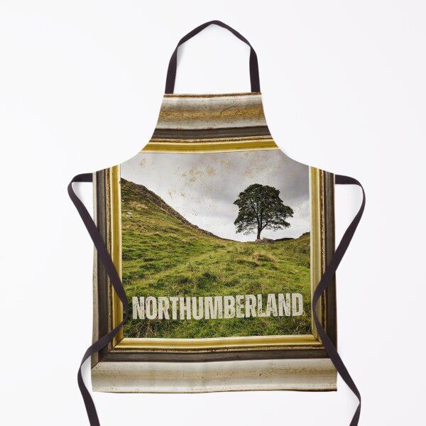 Item preview, Northumberland in retro vintage frame designed and sold by Rbnano.
