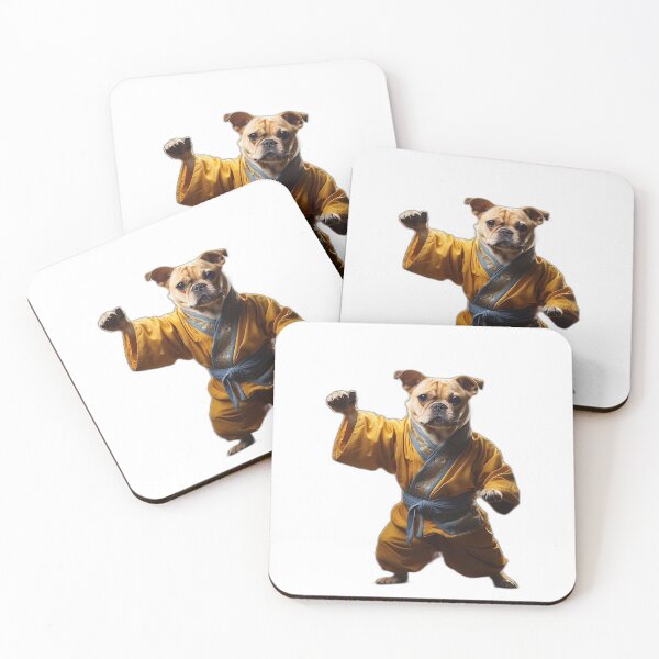 Item preview, Kung Fu dog - Staffy designed and sold by MGSdesing.