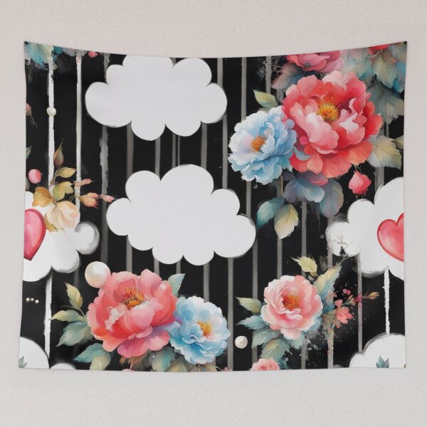 Item preview, FLOWERS & CLOUDS designed and sold by AiMORGIE.