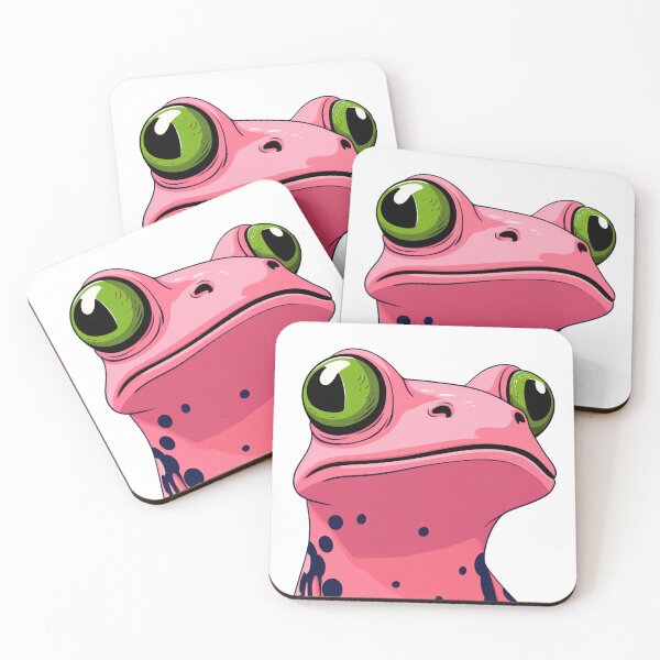 Item preview, Pink Frog designed and sold by GaemGlomDesign.