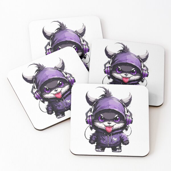 Item preview, Little Monster with Tongue Out | Giggle tongue out  designed and sold by MindFrank.
