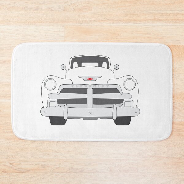 Item preview, Chevy 3100 white Classic car designed and sold by Bram Donker.