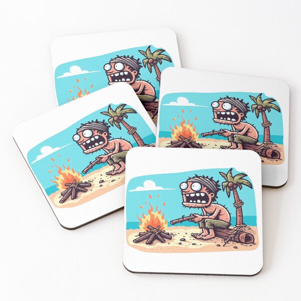 Item preview, Castaway’s Fire Fiasco designed and sold by Jolly-Drawings.