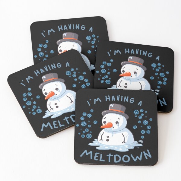 Item preview, I'M HAVING A MELTDOWN SNOWMAN designed and sold by ixavee.