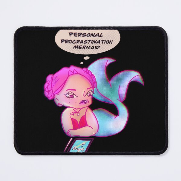 Item preview, Procrastination mermaid designed and sold by 2Q2BTina.