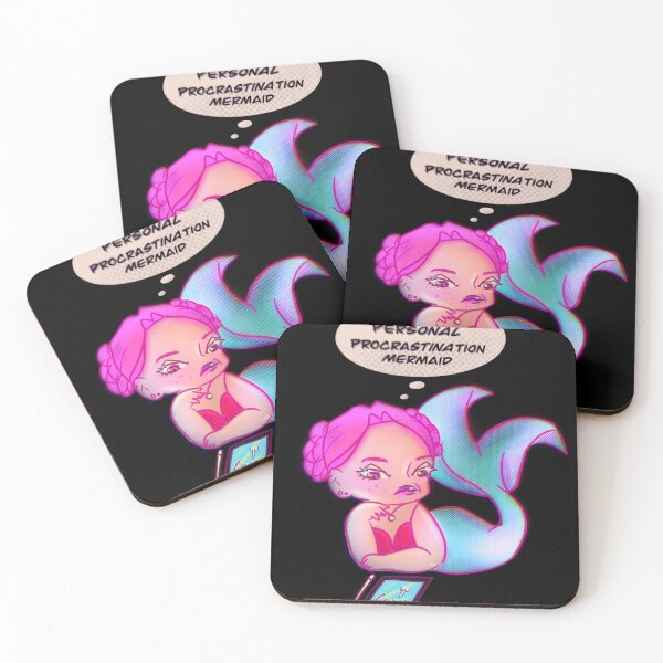Item preview, Procrastination mermaid designed and sold by 2Q2BTina.