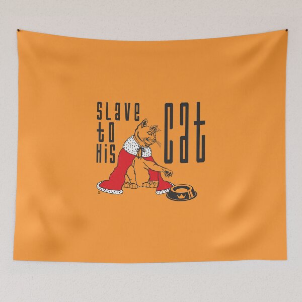 Item preview,  Slave to his cat. designed and sold by sarabeevart.