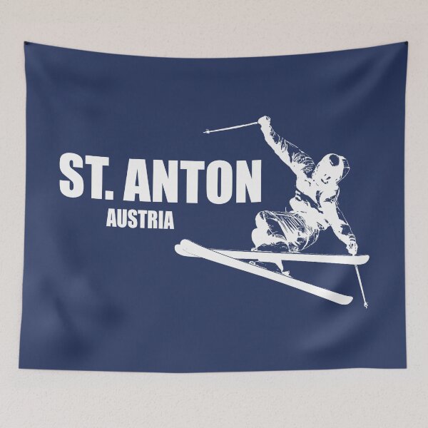 Item preview, St. Anton Austria Skier designed and sold by Esskay Designs.