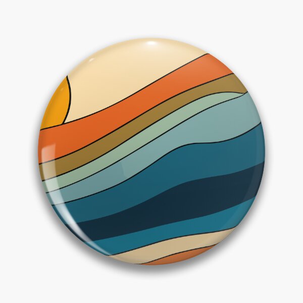 Item preview, Malibu Sixties Stripes designed and sold by SamJanner.