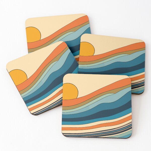 Item preview, Malibu Sixties Stripes designed and sold by SamJanner.