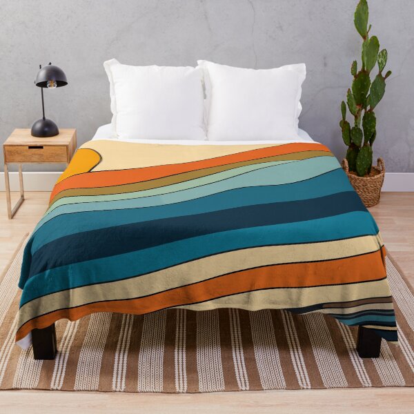 Item preview, Malibu Sixties Stripes designed and sold by SamJanner.