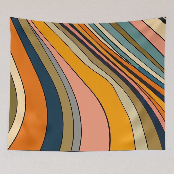 Item preview, Sixties Stripy Pattern designed and sold by SamJanner.