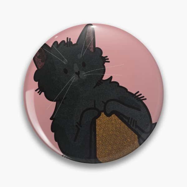 Item preview, Knitting Black Cat designed and sold by FelineEmporium.